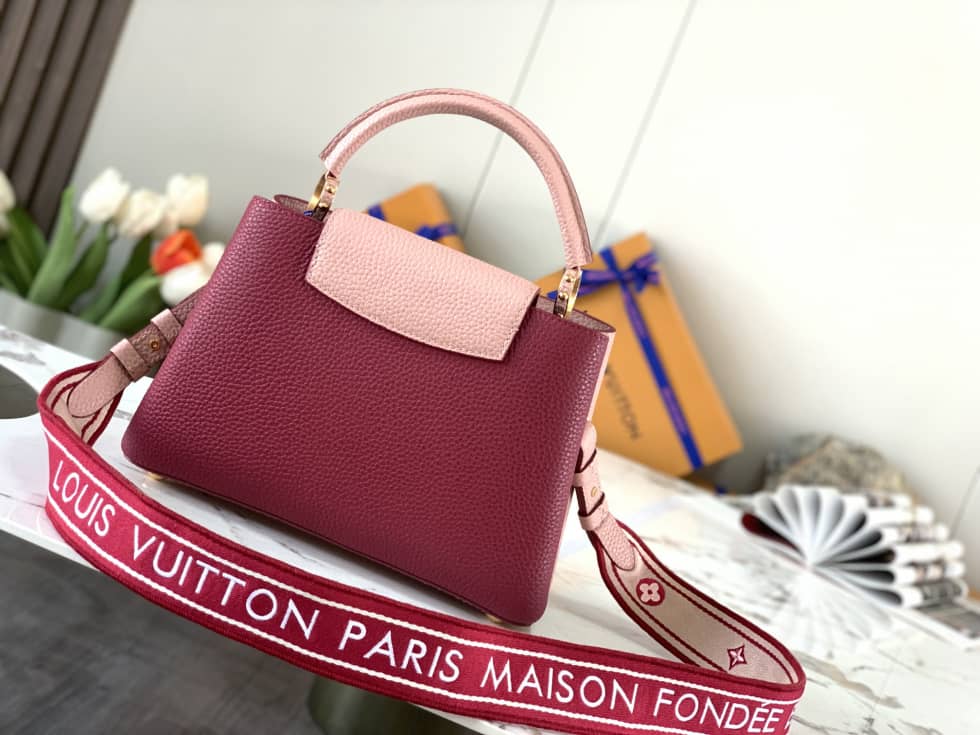 Louis Vuitton Capucines BB Pink M58608 Replica Crossbody Bag