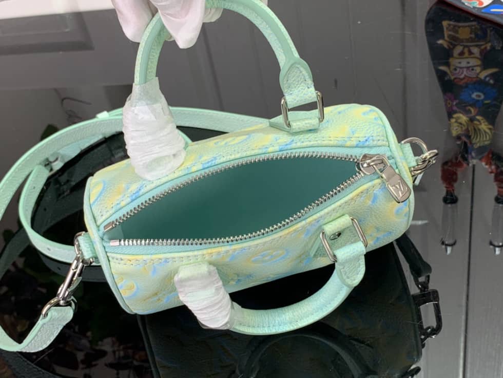 Louis Vuitton Nano Speedy Green M81508 Replica Shoulder Bag