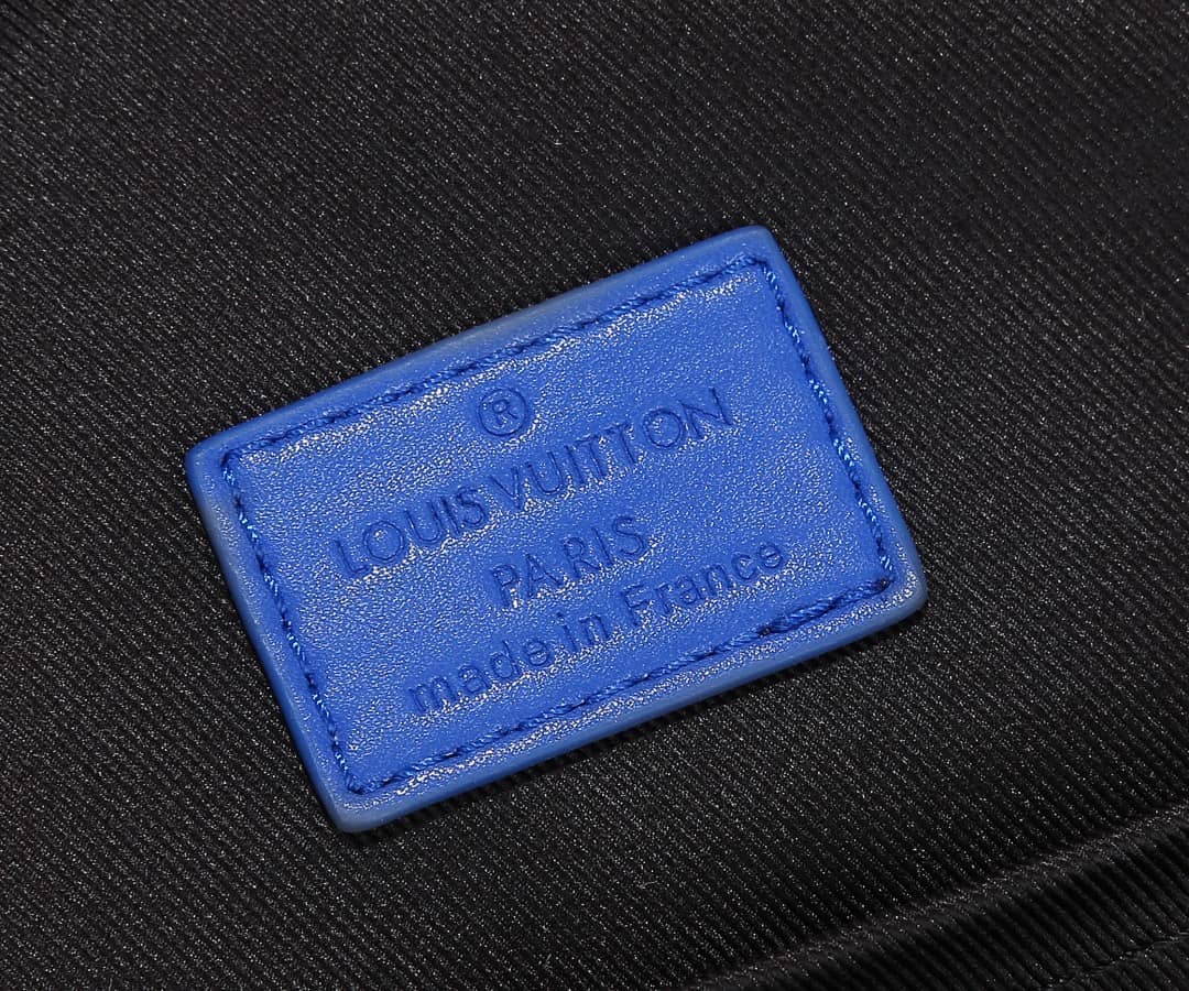 Louis Vuitton Dean Canvas Monogram Macassar Blue Brown M45867 Replica Backpack