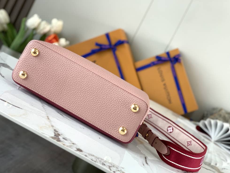 Louis Vuitton Capucines BB Pink M58608 Replica Crossbody Bag