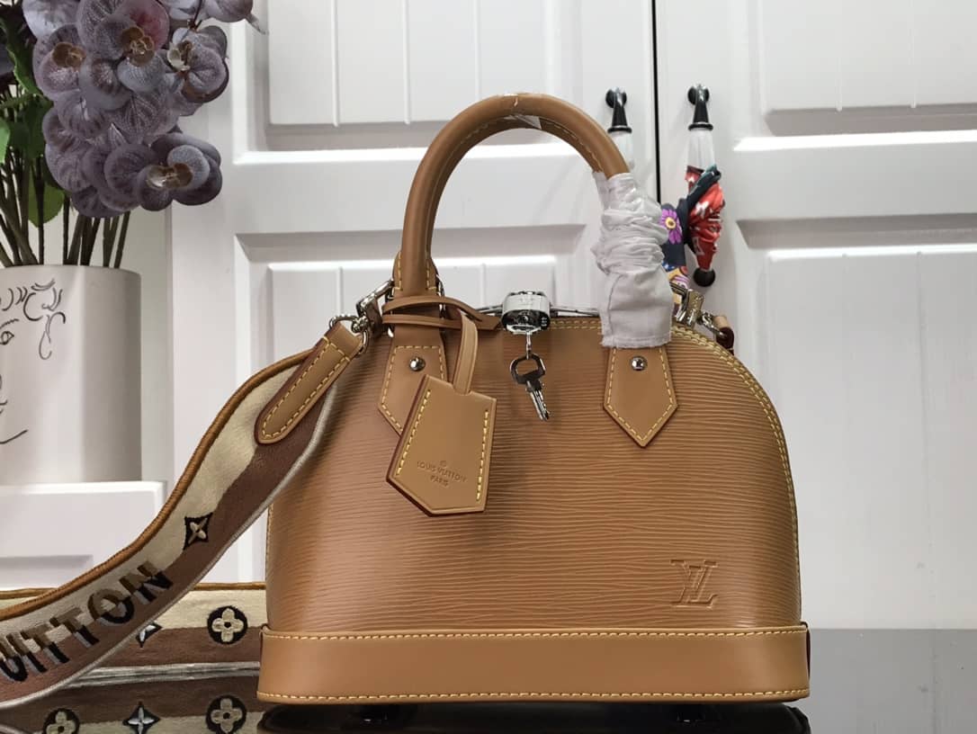 Louis Vuitton Alma PM Hand Bag Replica Brown M40302