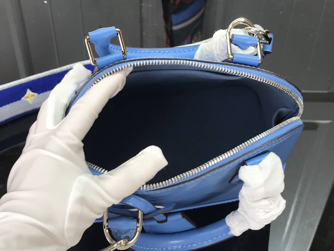 Louis Vuitton Alma PM Hand Bag Replica Blue M40302