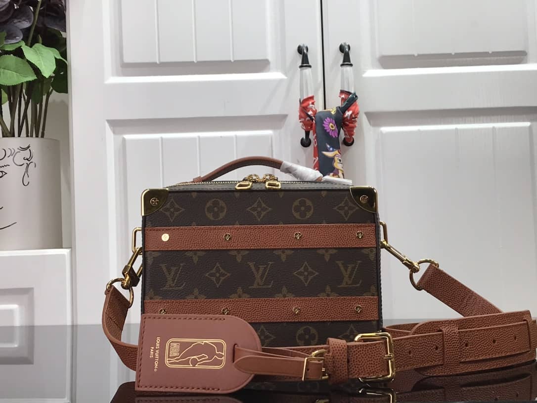Louis Vuitton x NBA Legacy Handle Trunk Monogram Replica Bag M45785