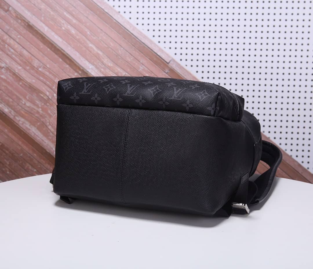 Louis Vuitton Discovery PM Leather Canvas Black M30230 Replica Backpack