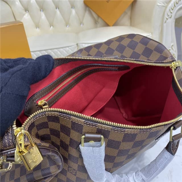 Louis Vuitton Replica Bags Speedy Bandouliere 35 Damier Ebene N41366