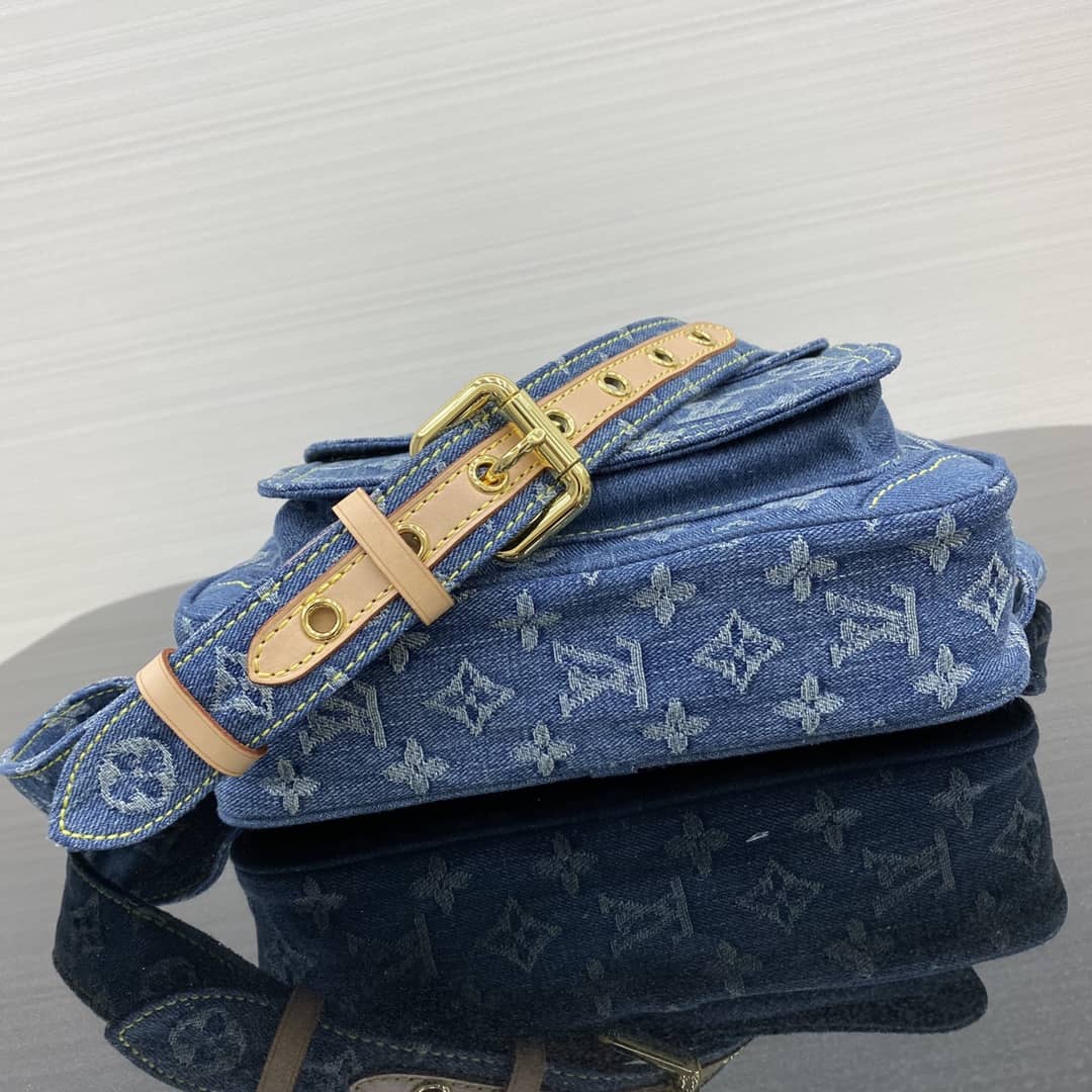 LV Bum Bag Dupe Monogram Denim M44466