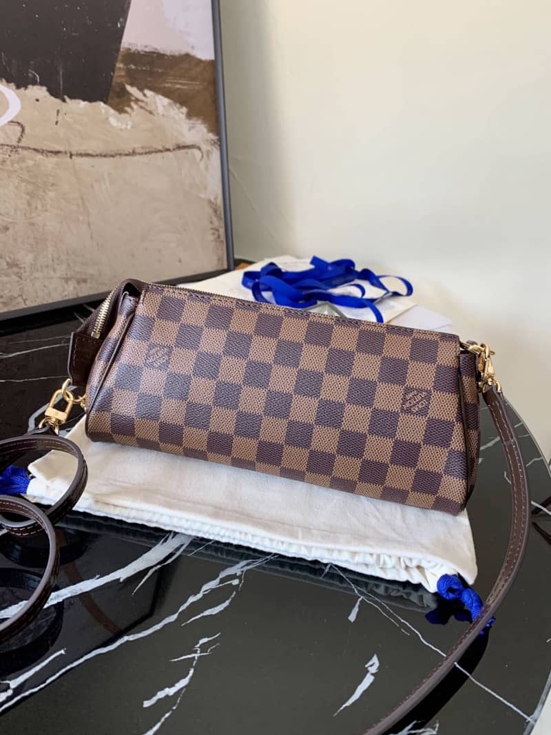 Louis Vuitton Eva 2way Pouch Damier Chain Replica Bag N55213