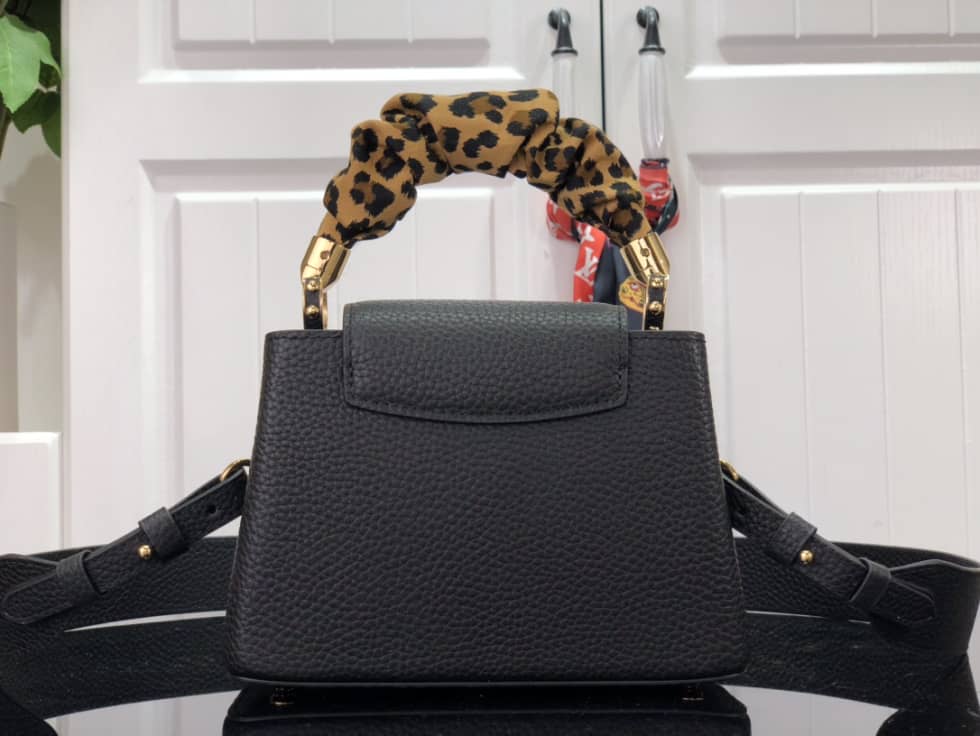 Louis Vuitton Capucines Mini Black M58732 Replica Crossbody Bag