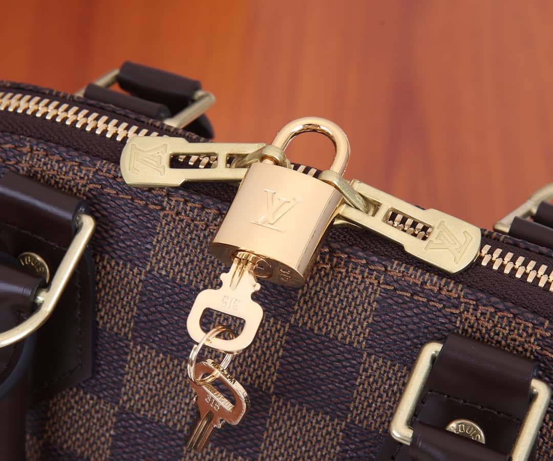 Louis Vuitton Alma BB Damier Ebene Canvas Replica Tote N41221