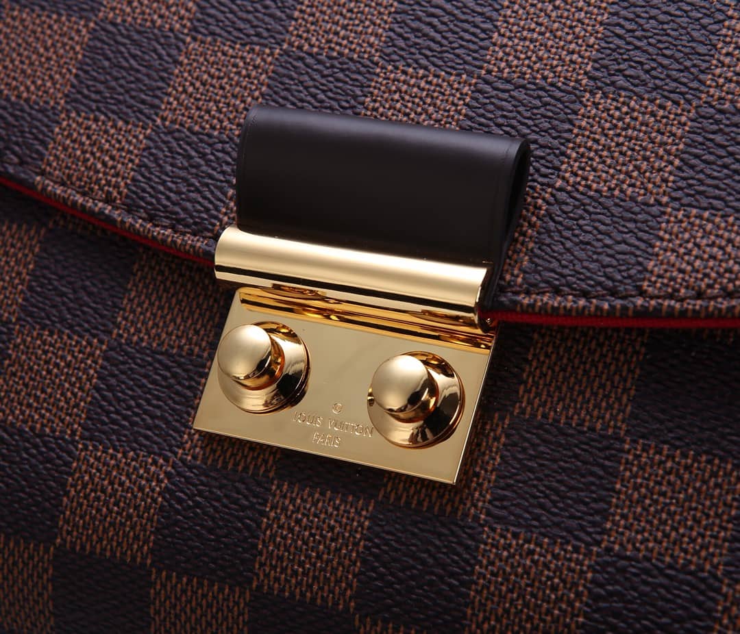Louis Vuitton Damier Croisette Replica Shoulder Handbag Brown N41581
