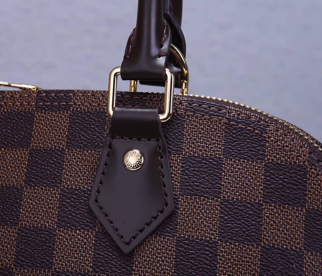 Louis Vuitton Alma PM Damier Ebene Canvas Replica Tote N53151