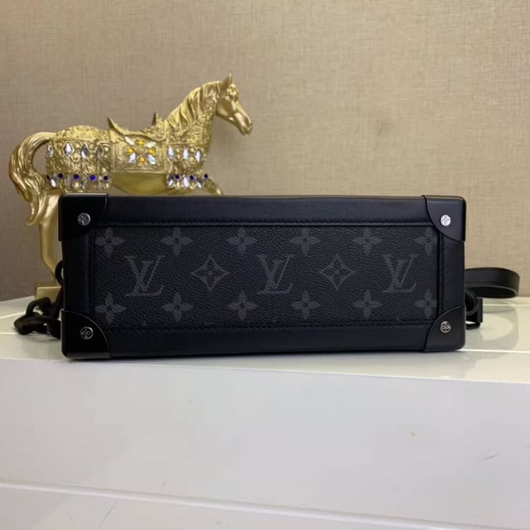 Louis Vuitton x Virgil Abloh Monogram Soft Trunk Replica Black M44478