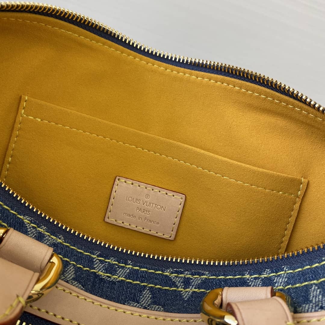 Louis Vuitton Replica Bags Speedy Neo Monogram Denim  M44462