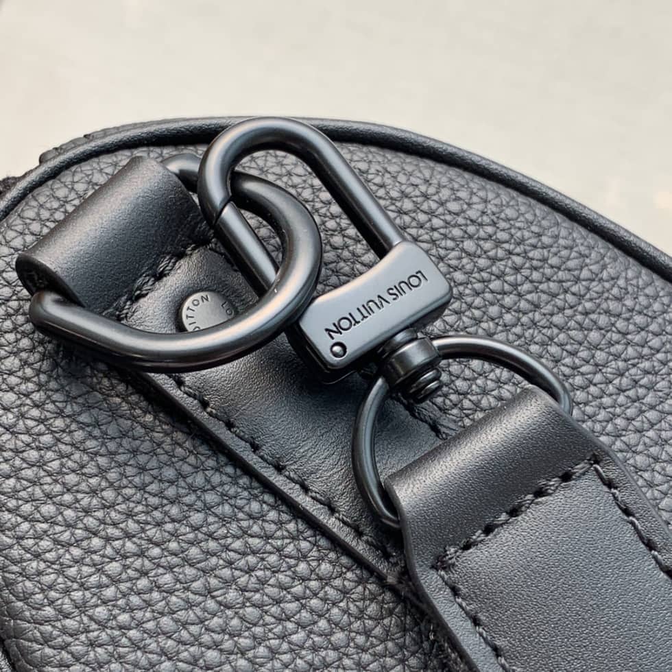 Louis Vuitton Keepall Nano Lychee Grain Cowhide Black M57083 Replica Shoulder Bag