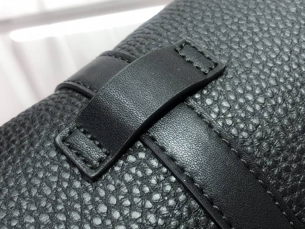 Louis Vuitton Christopher Slim Taurillon Leather Black M58644 Replica Backpack