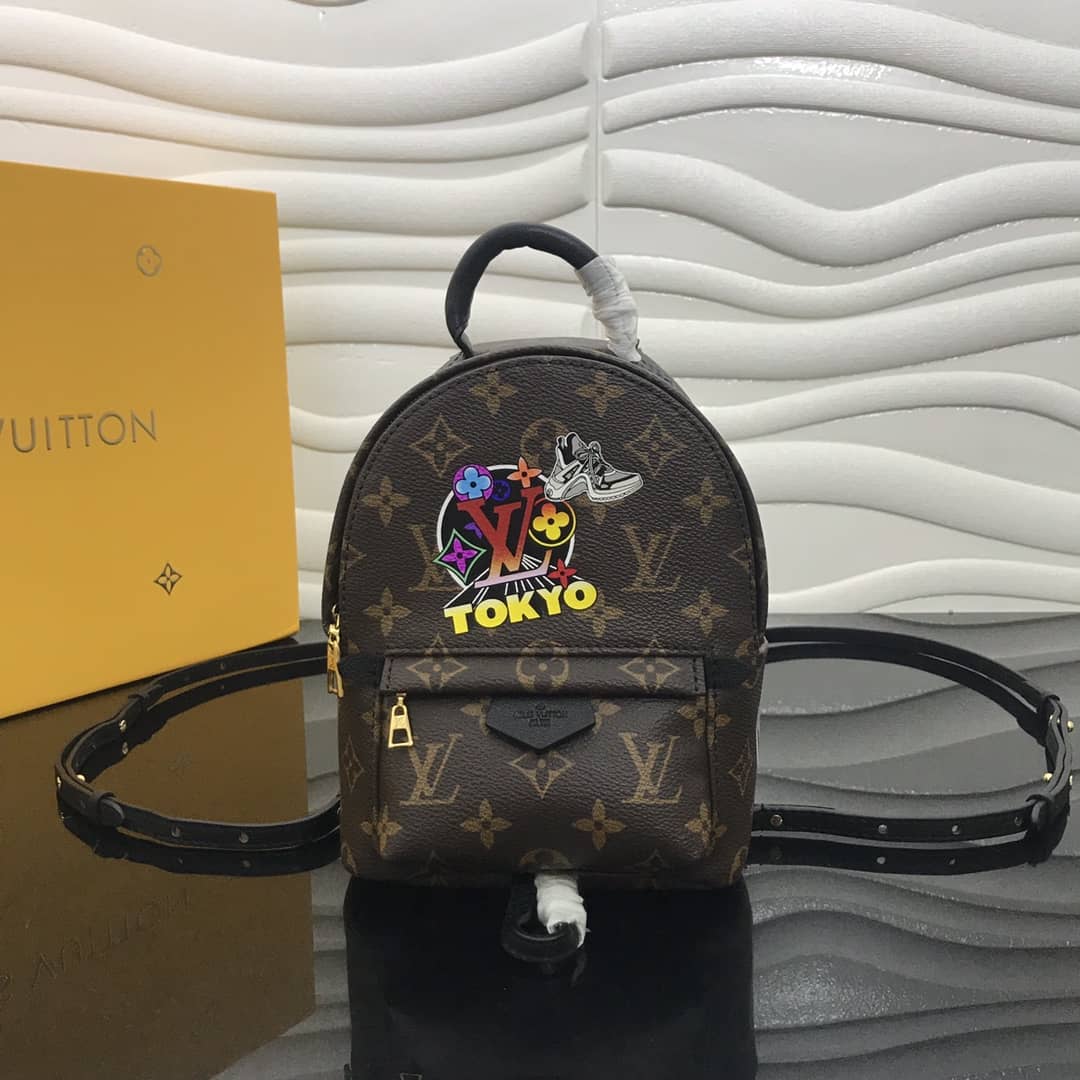 Louis Vuitton Monogram Palm Springs Mini Replica Backpack M41562