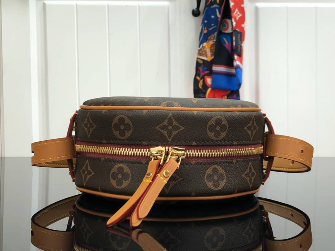 Louis Vuitton Monogram Boite Chapeau Souple PM Replica Crossbody Bag Brown M45149