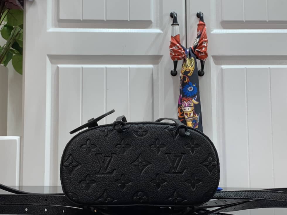 Louis Vuitton Empreinte Montsouris Black M45639 Replica Backpack