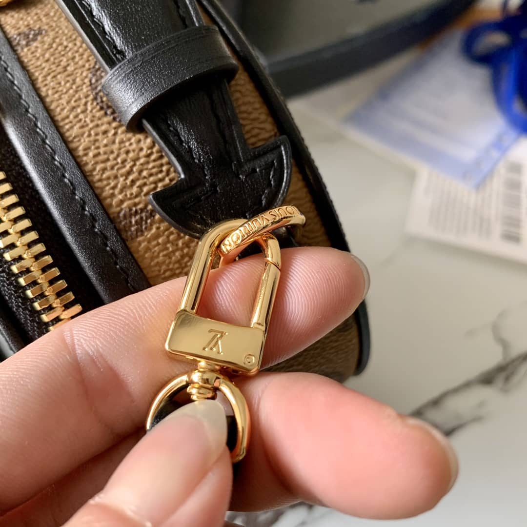 Best Replica Louis Vuitton Monogram Reverse Mini Boite Chapeau Replica Shoulder Bag Yellow M68276(ColaReps)