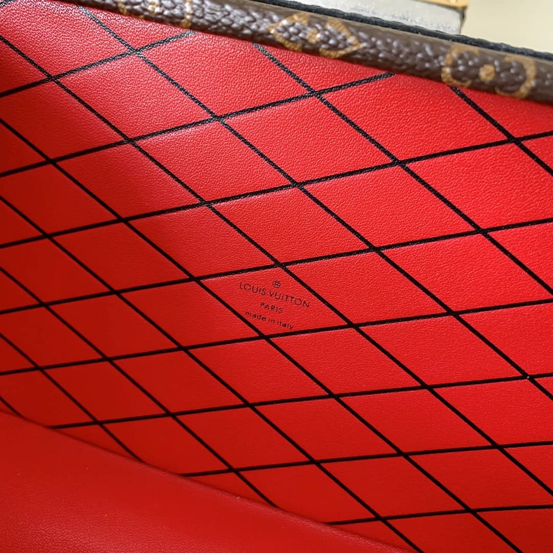 Louis Vuitton Petite Malle Monogram Canvas Replica Bag Brown M40273