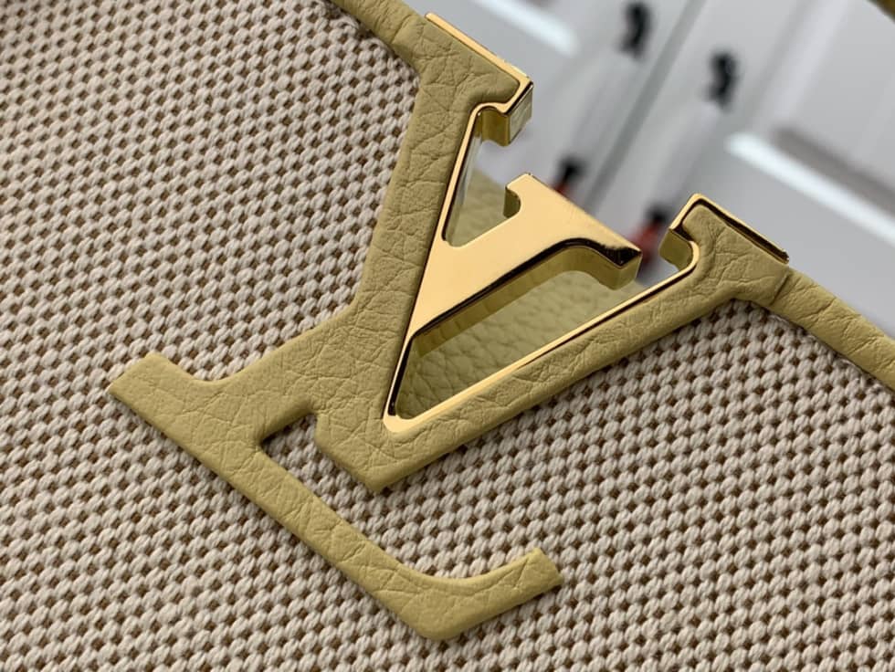 Louis Vuitton Capucines Mini Yellow M59872 Replica Shoulder Bag