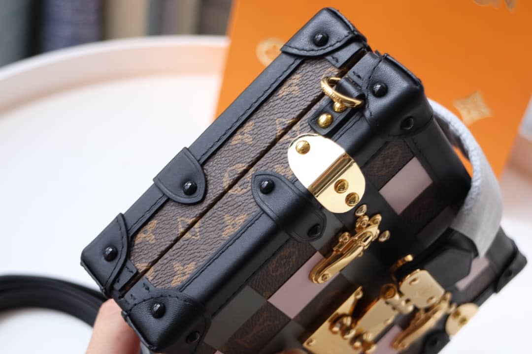 Louis Vuitton Petite Malle Monogram Canvas Replica Bag Green M40273