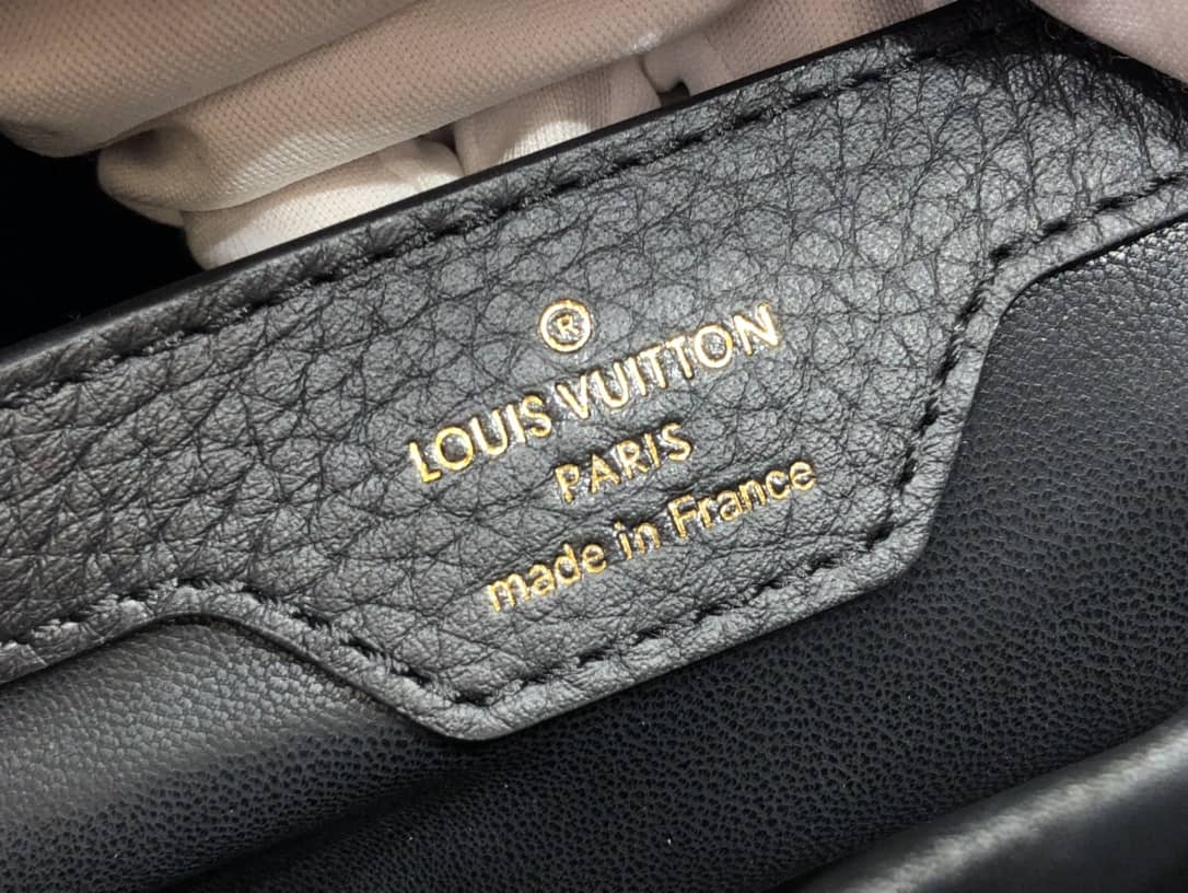 Louis Vuitton Capucines MM Black Replica Bag M57361