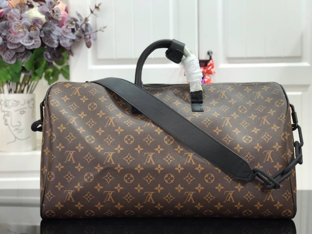 Louis Vuitton Keepall Bandouliere 50 Monogram Solar Ray Canvas Replica Bag M44471