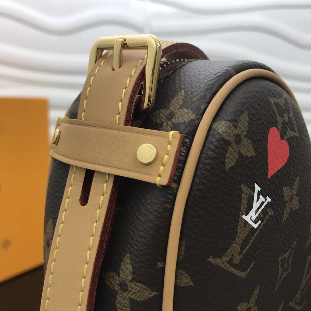 Louis Vuitton Monogram Boite Chapeau Souple PM Replica Crossbody Bag Brown M45149