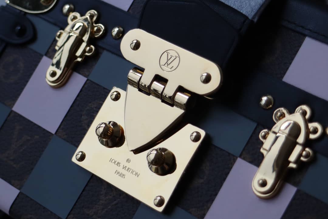 Louis Vuitton Petite Malle Monogram Canvas Replica Bag Green M40273