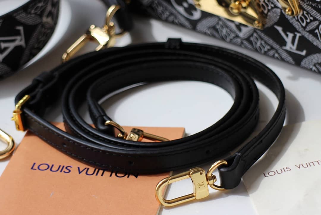 Louis Vuitton Petite Malle Monogram Canvas Replica Bag Black M40273