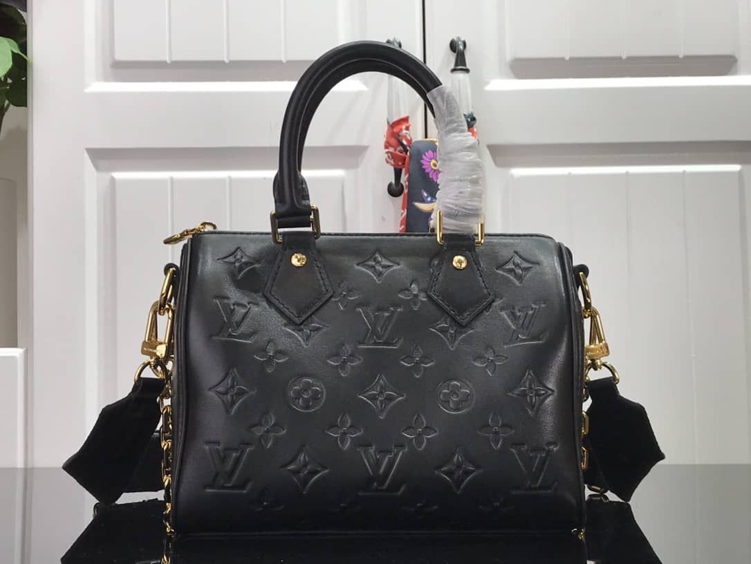 Louis Vuitton Replica Bags Speedy Bandouliere 22 Gold Chain M58631