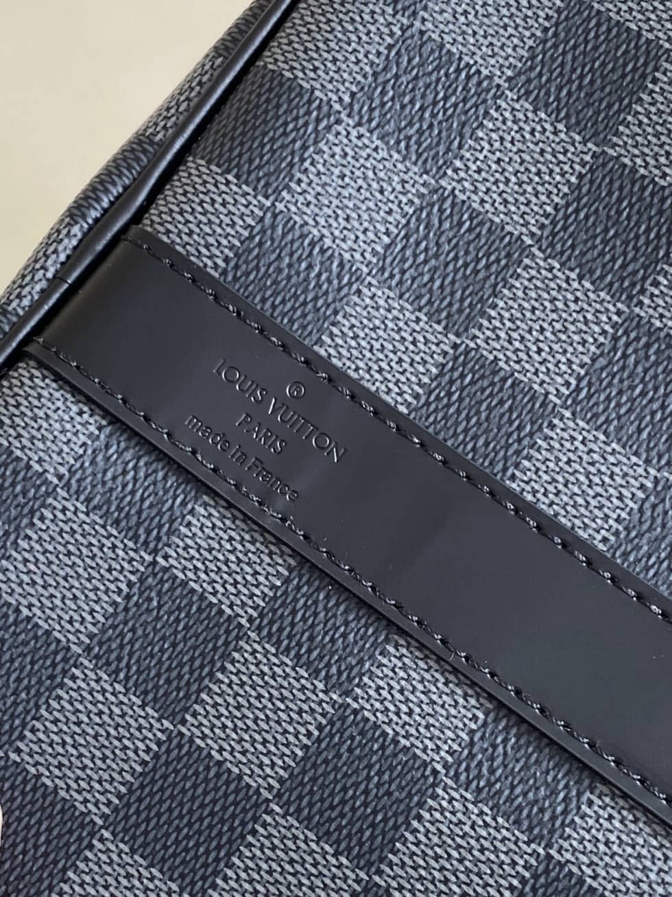 LV Duffle Bag Replica Monogram Keepall Bandouliere 50 Boston Bag Blue M41416