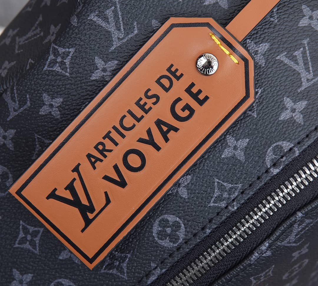 Louis Vuitton Monogram Eclipse Multipocket Black M45455 Replica Backpack