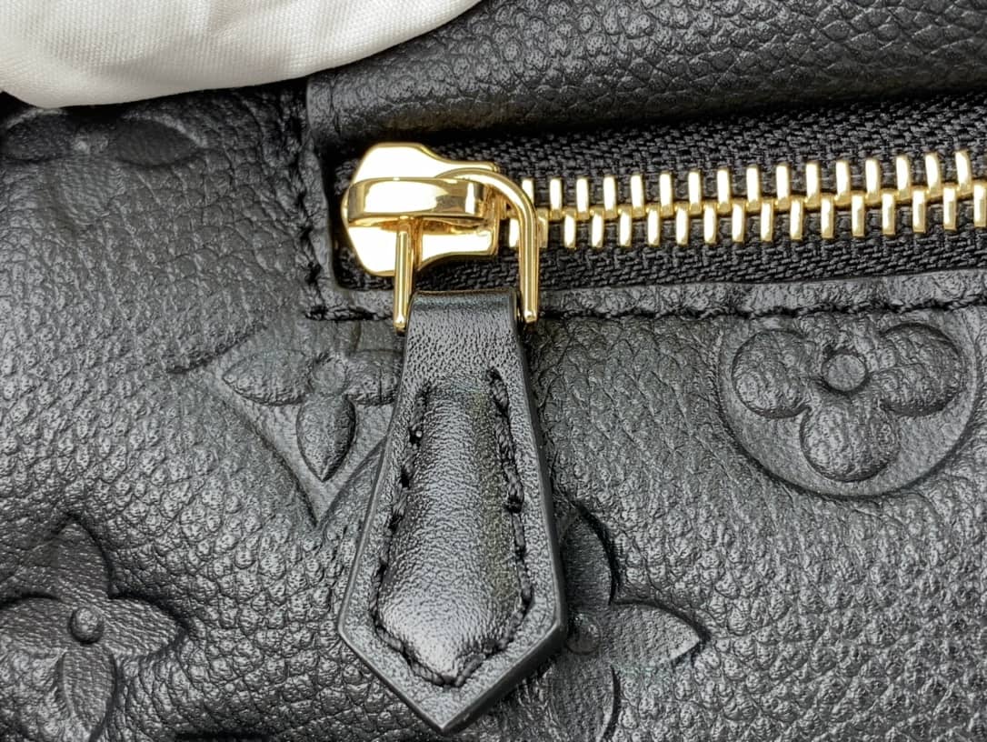 Louis Vuitton Ann Platt Montsouris PM Noir Leather Replica Backpack Black M45205