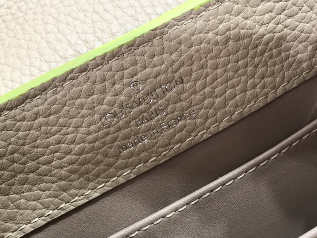 Louis Vuitton Capucines Mini Taurillon Leather Replica Bag Green M57520