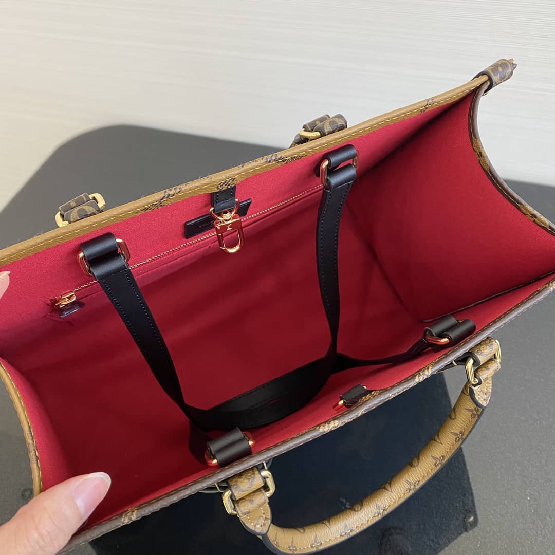 Louis Vuitton Empreinte OnTheGo MM Bag Replica Gray M45495