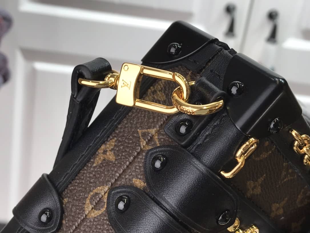 Louis Vuitton Petite Malle Monogram Canvas Replica Bag M45554