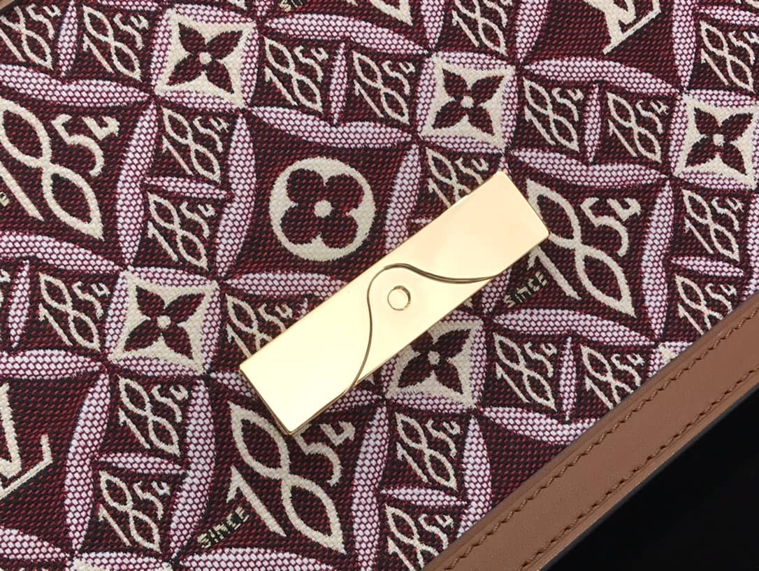 Louis Vuitton Since 1854 Dauphine Mini Replica Handbag Red M57172
