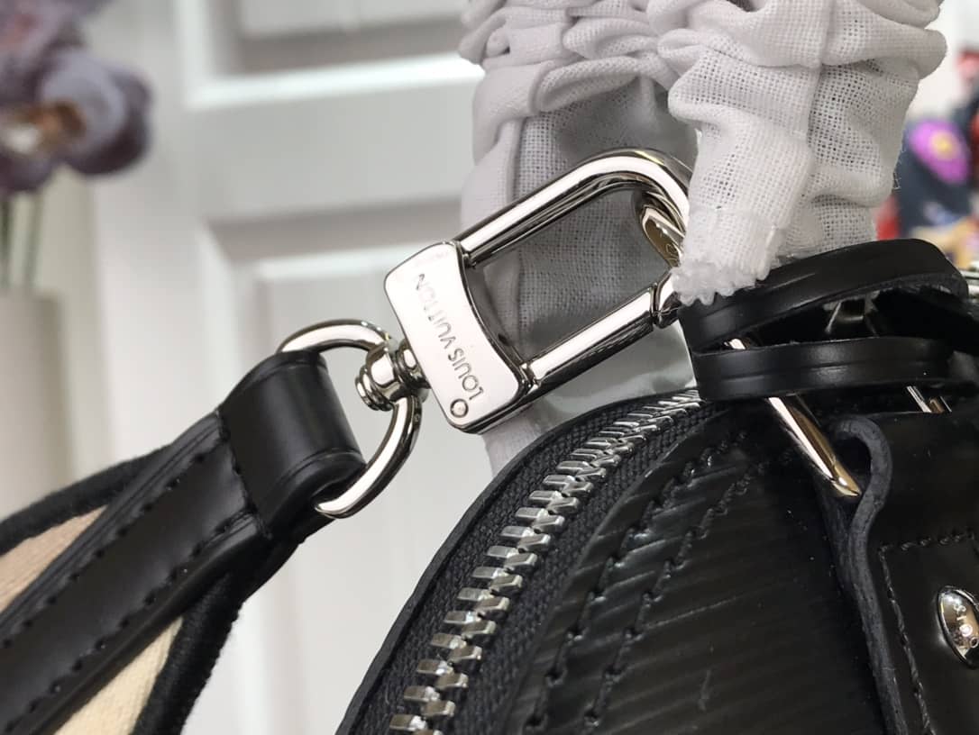 Louis Vuitton Alma PM Hand Bag Replica Black M40302