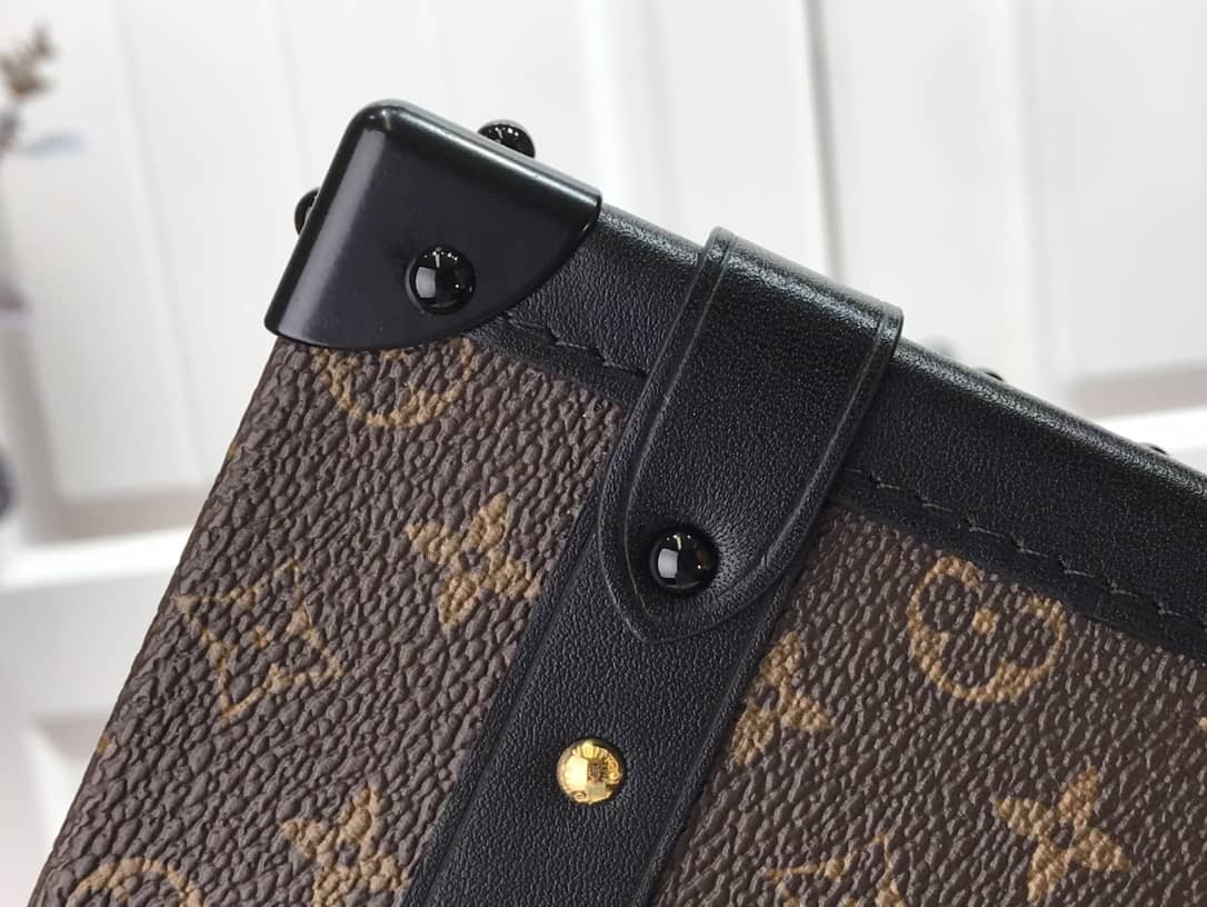 Louis Vuitton Petite Malle Monogram Canvas Replica Bag M45554