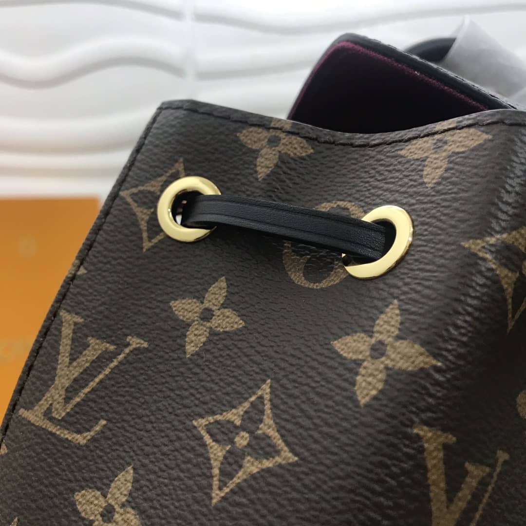 Louis Vuitton Montsouris BB Monogram Replica Backpack Black M45502