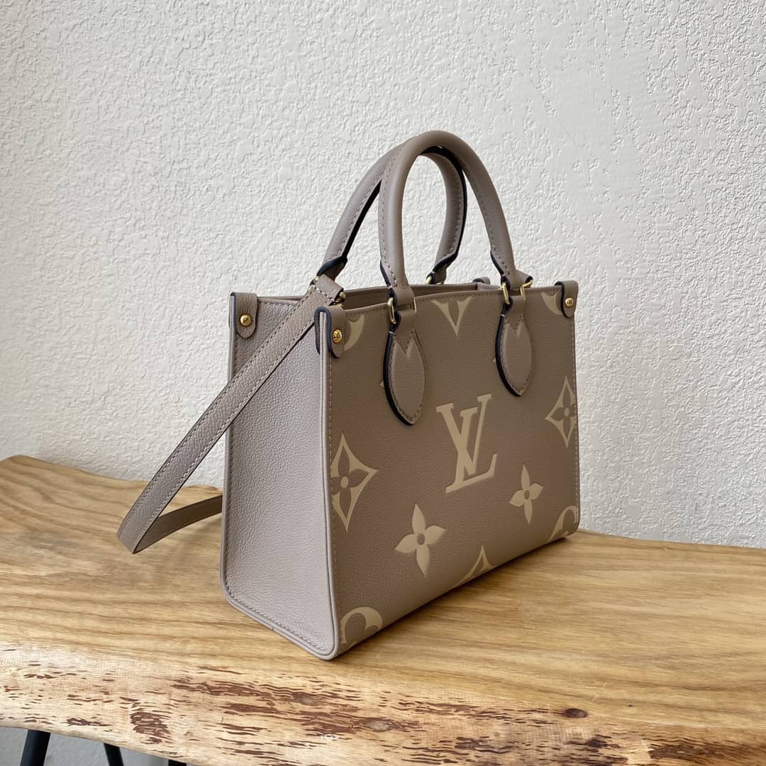 Louis Vuitton Mini Onthego Tote Replica Gray M45560