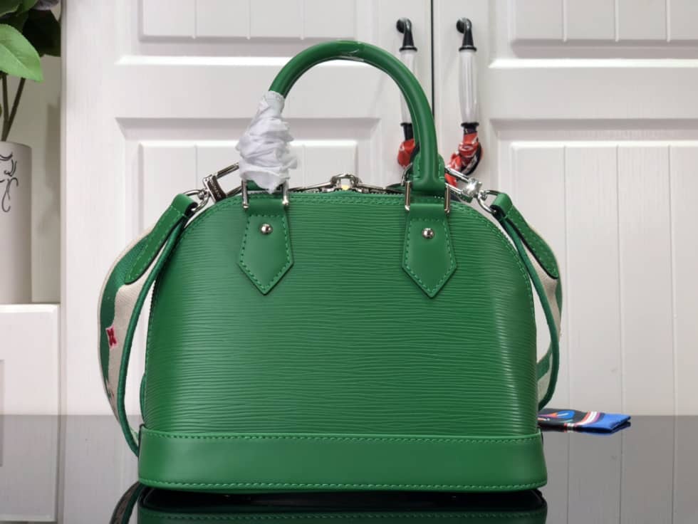Louis Vuitton Alma BB Epi Leather Green M59357 Replica Shoulder Bag