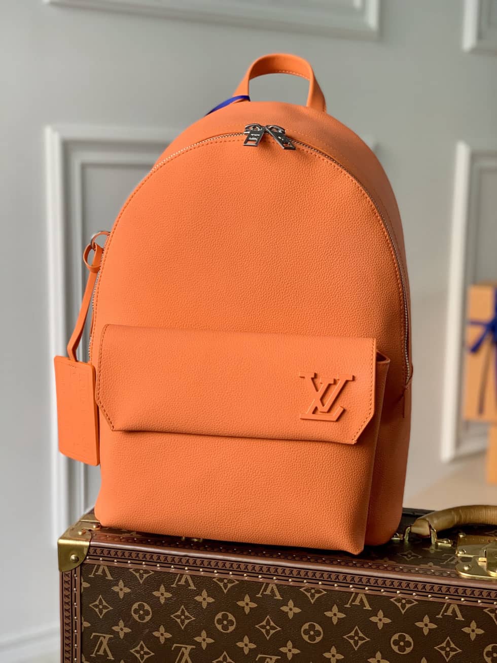 LV Backpack Replica New Aerogram Orange M59325