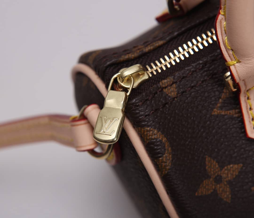 Louis Vuitton Crossbody Dupe Nano Speedy Monogram Canvas M61252
