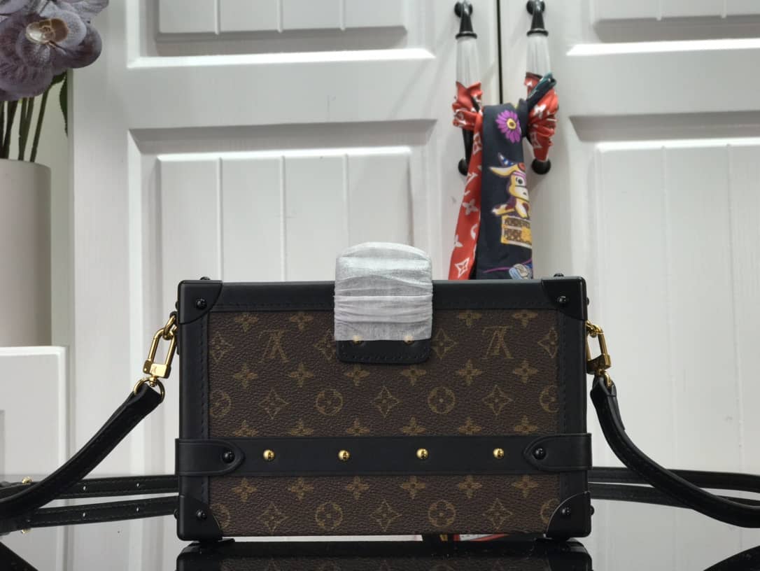 Louis Vuitton Petite Malle Monogram Canvas Replica Bag M45554
