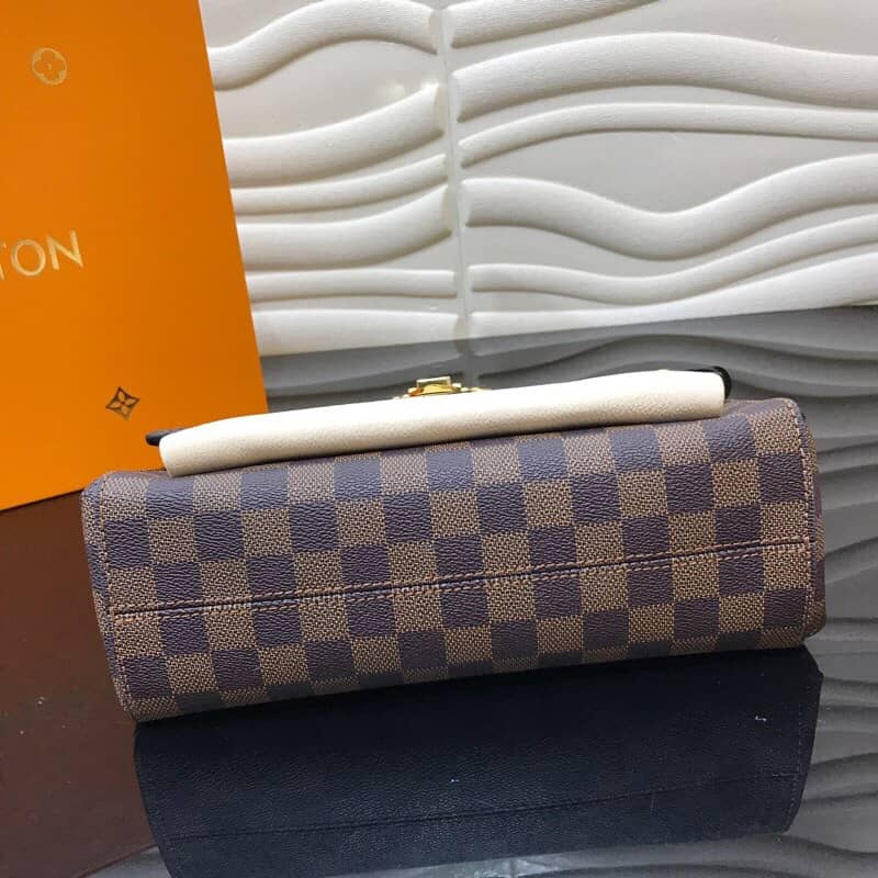 Louis Vuitton Vavin PM Damier Ebene Replica Shoulder Bag White N40113