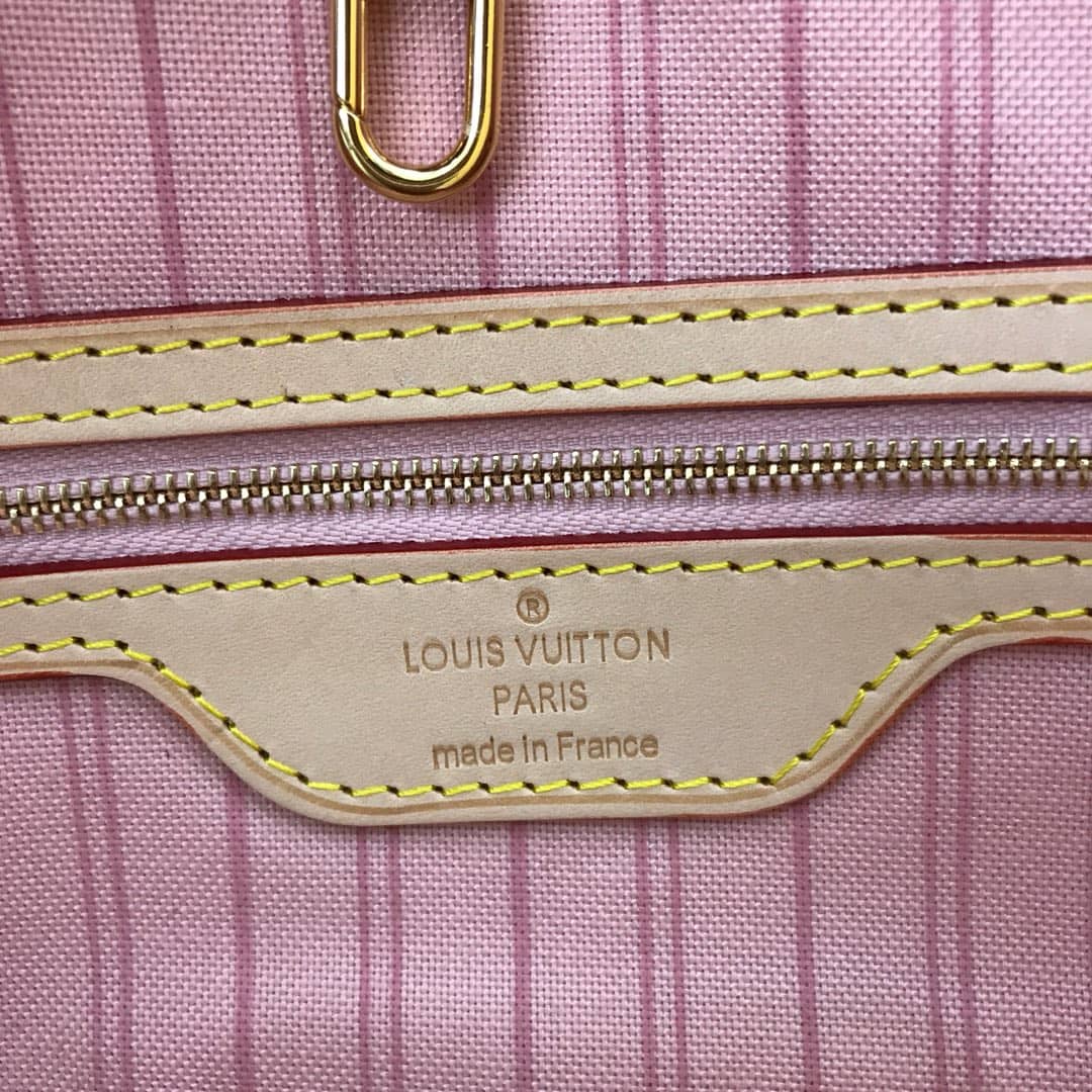 Louis Vuitton Neverfull GM Damier Azur Tote Replica Beige N40990