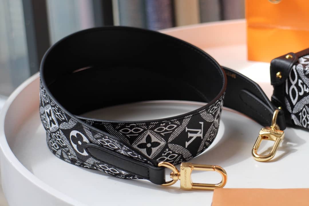 Louis Vuitton Petite Malle Monogram Canvas Replica Bag Black M40273